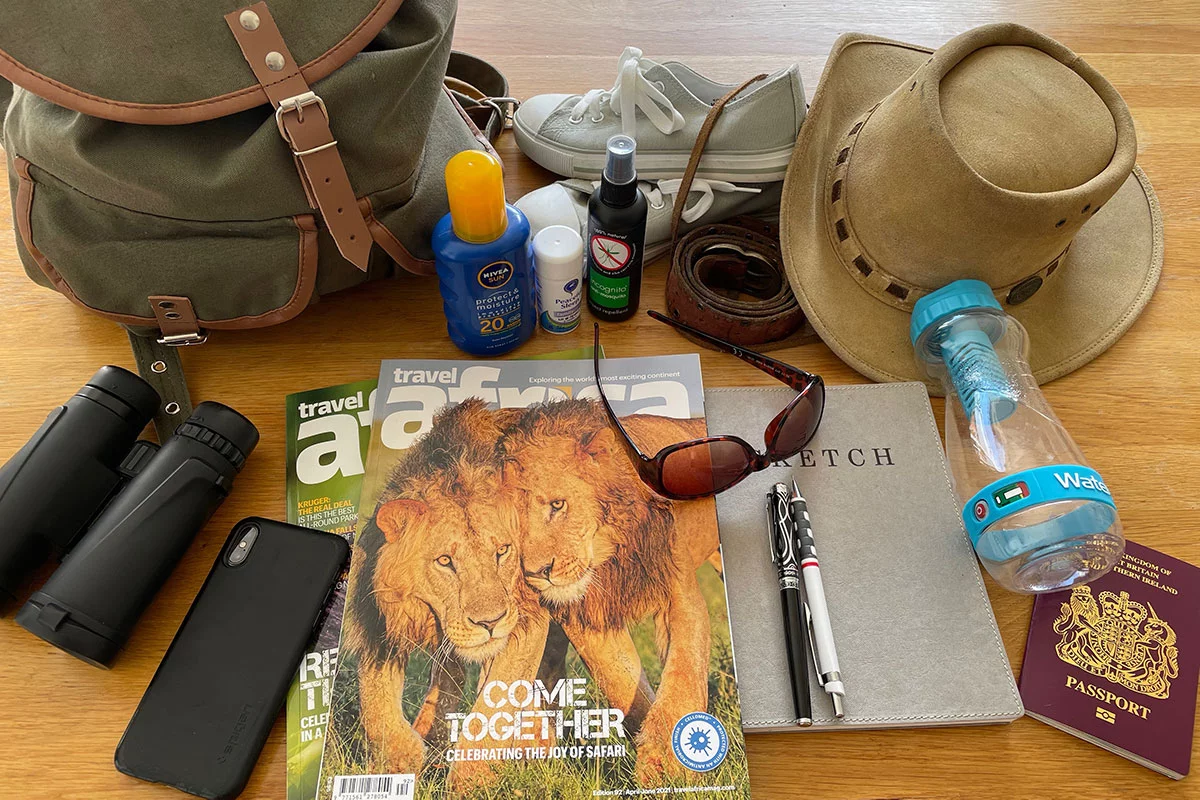 Packing-list for your safari